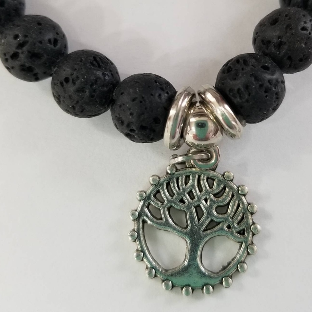 4 lava bead essential oil bracelet